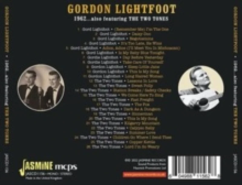 Image of 1962... Also Featuring the Two Tones CD / Album (Jewel Case)