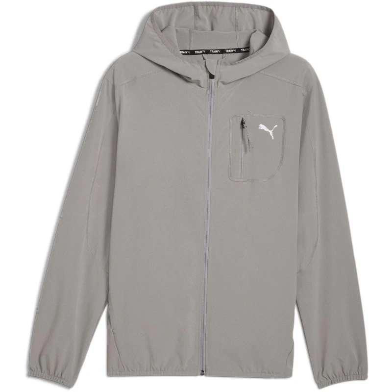 Image of Puma M Flex Woven Jacket Tracksuit Top Mens - Grey Grey S