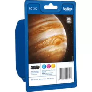 Image of Brother LC1240 Tri Colour Ink Cartridge