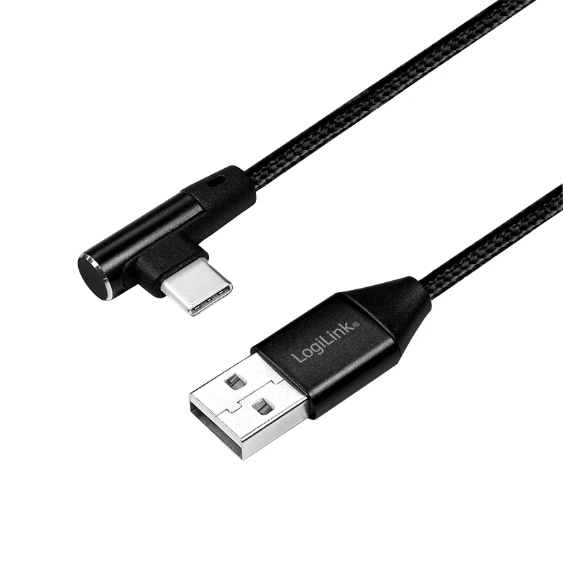 Image of LogiLink CU0137 USB cable USB 2.0 0.3 m USB A USB C Black