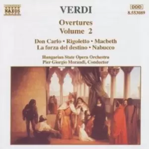 image of Verdi - Overtures Vol 2 by Giuseppe Verdi CD Album