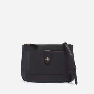 Image of Lauren Ralph Lauren Womens Jamey 27 Cross Body Bag Medium - Black