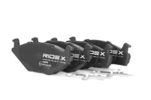 Image of RIDEX Brake pad set 402B0089 Brake pads,Brake pad set, disc brake VW,SEAT,GOLF III (1H1),GOLF II (19E, 1G1),GOLF I Cabriolet (155)