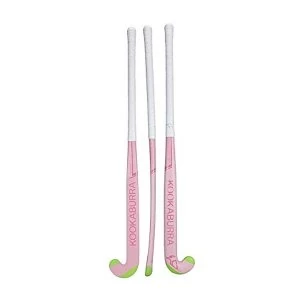 Image of KOOKABURRA Unisex-Youth Aura Hockey Stick, Pink, 34inch