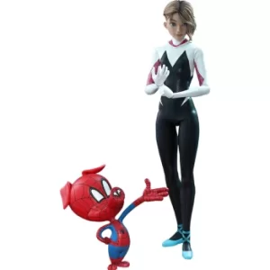 Image of Hot Toys Spider-Man: Into the Spider-Verse Movie Masterpiece Action Figure 1/6 Spider-Gwen 27cm