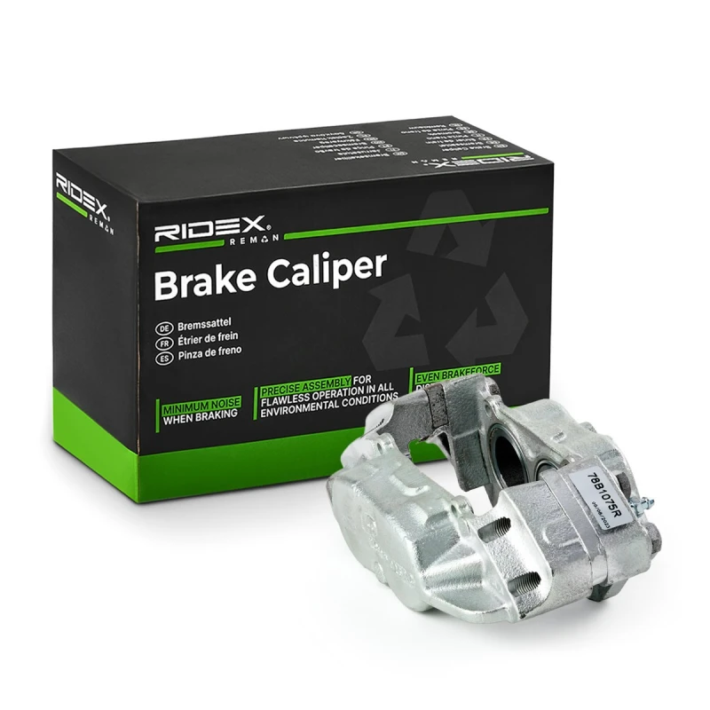 Image of RIDEX REMAN 78B1075R Brake caliper Front Axle Cast Iron Brake Caliper (78)