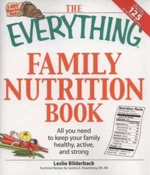 Image of The everything family nutrition book by Leslie Bilderback