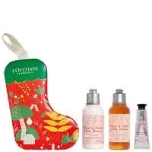 Image of L'Occitane Christmas 2021 Cherry Blossom Festive Stocking Filler