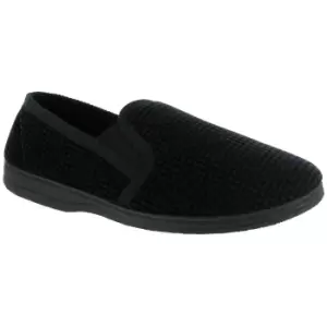 Image of Mirak Highbury Slip-On Slipper / Mens Slippers (9 UK) (NAVY)