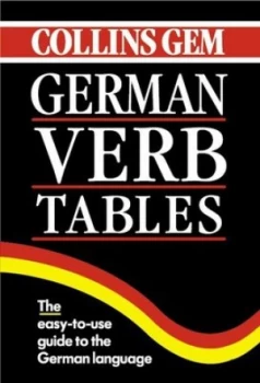 Image of German Verb Tables Paperback