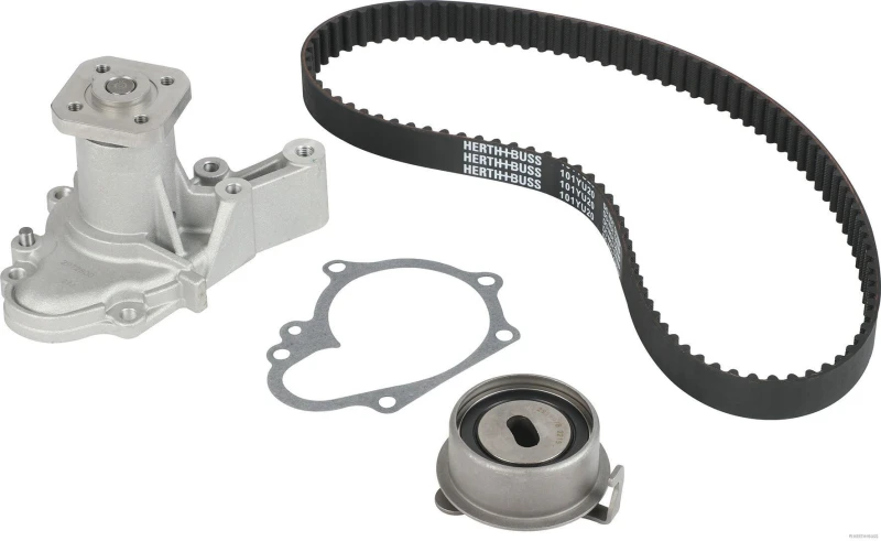 Image of Water pump and timing belt kit HERTH+BUSS JAKOPARTS J1100500