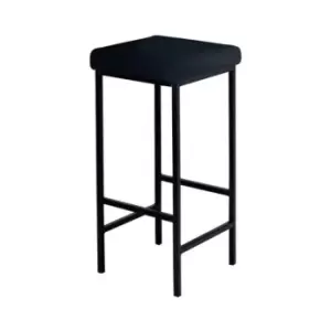 Image of Slingsby Square Tube High Stool With Anti-Microbial Vinyl