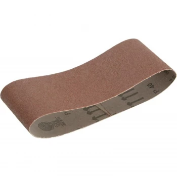 Image of Faithfull Aluminum Oxide Cloth Belt 533mm X 75mm 75mm x 533mm 60g Pack of 1