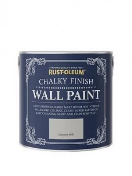 Image of Rust-Oleum Rust-Oleum Chalky Wall Paint Steamed Milk 2.5L