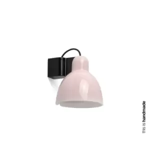 Image of Venice Pink Dome Wall Lamp
