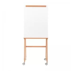 image of Bi-Office Archyi Angolo Mobile Magnetic Easel 750x1850mm White 55700BS