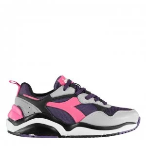 image of Diadora Whizz Run Trainers - Pple/Rose C8220