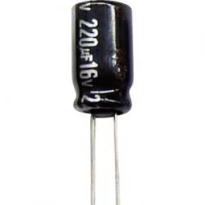 image of Electrolytic capacitor Radial lead 2.5mm 22 uF 5