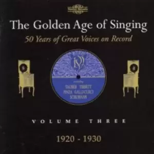 image of Various Composers - GOLDEN AGE of SINGING VOLUME 3 CD Album - Used