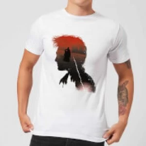 Image of Harry Potter Harry Voldemort Mens T-Shirt - White - 3XL