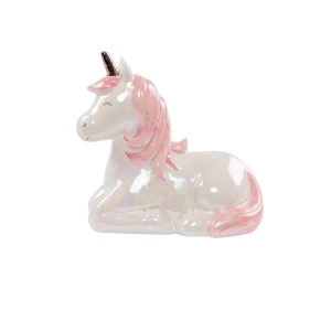 image of Sass & Belle Rainbow Unicorn Money Bank