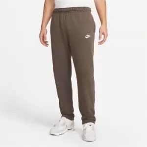 Image of Nike Club Fleece Jogging Bottoms Mens - Brown