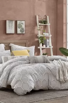 Image of 'Clipped Honeycomb Cotton' Duvet Cover