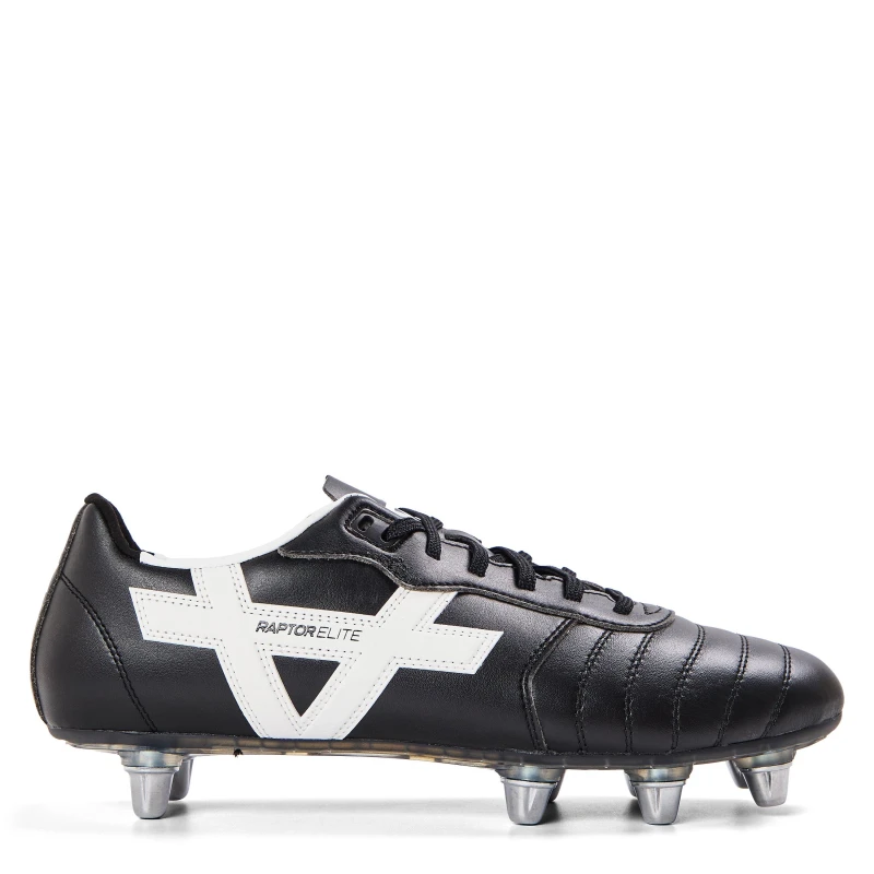 Image of OXEN Mens Oxford Raptor Elite Stud Rugby Boots Black male 7 (41)