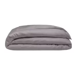 Image of Belledorm 400 Thread Count Egyptian Cotton Oxford Duvet Cover (Double) (Pewter)