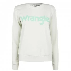 image of Wrangler Regular Sweatshirt - Almost Aqua