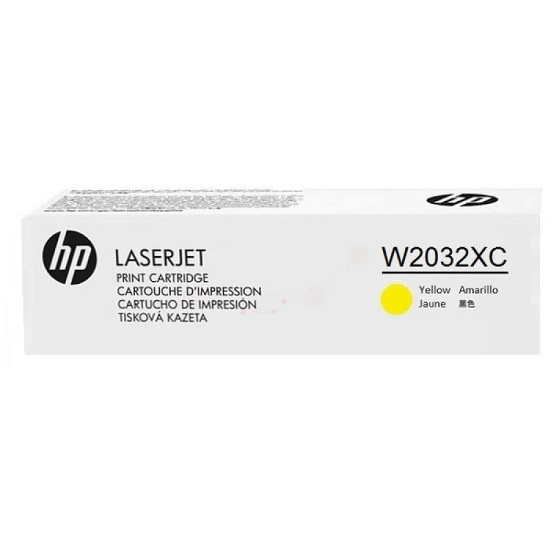 Image of HP W2032XC/415X Toner cartridge yellow Contract. 6K pages ISO/IEC 1979