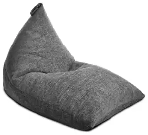 rucomfy Humbug Fabric Bean Bag - Slate Grey