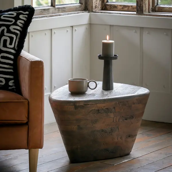 Image of Oxton Side Table Brown