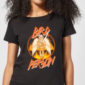 Rick and Morty Bird Person Womens T-Shirt - Black