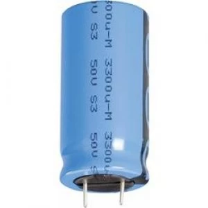 image of Electrolytic capacitor Radial lead 5mm 470 uF 35