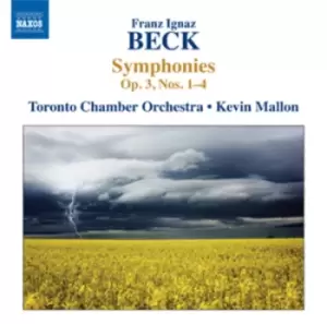 Image of Franz Ignaz Beck - Franz Ignaz Beck: Symphonies, Op. 3, Nos. 1-4 CD Album - Used