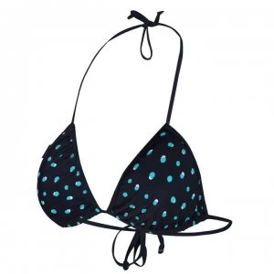 Image of Regatta Aceana String Bikini Top - Navy Dot