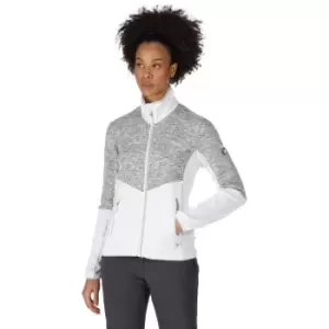 image of Regatta Womens Lindalla IV Full Zip Marl Knit Fleece Jacket 26 - Bust 52' (132cm)