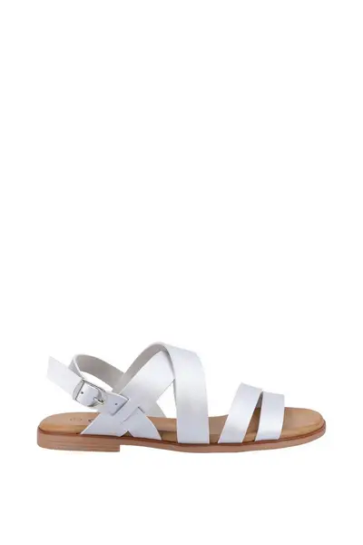 Image of Divaz Womens Saphia Vegan Friendly Sandals UK Size 8 (EU 41) SILVER DIV164-SILVER-8