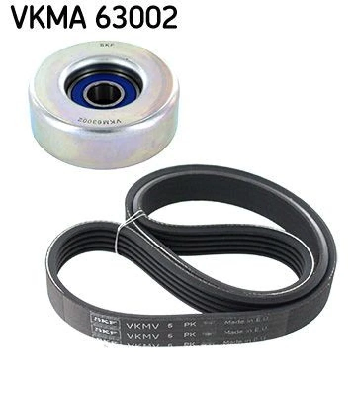 Image of SKF V-Ribbed Belt Set SKF VKMA 63002