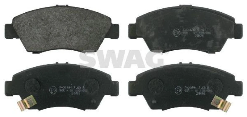 Image of Brake pad set SWAG 85 91 6305
