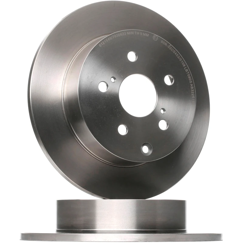 Image of STARK SKBD-0023089 Brake disc Rear Axle, solid, Cast Iron, Uncoated, Untreated, without bolts/screws Cast Iron Brake Disc (82)