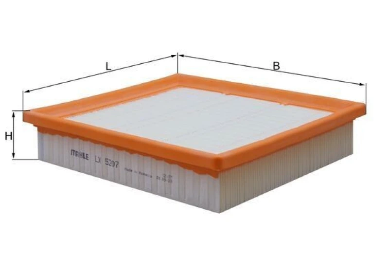 Image of Air filter MAHLE LX 5207