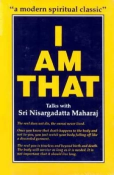 Image of I Am That by Nisargadatta Paperback