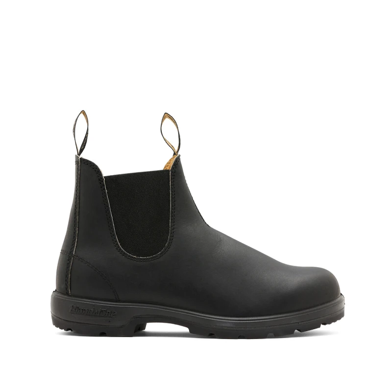 Image of Blundstone 558 Leather Unisex Ankle Boots - Black - Size:UK 8