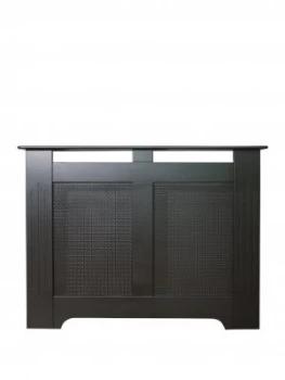 Image of Adam Fire Surrounds 120Cm Black Textured Radiator Cover
