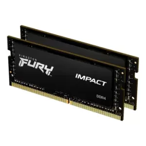 Image of Kingston Technology KF432S20IBK2/16 memory module 16GB 2 x 8GB...