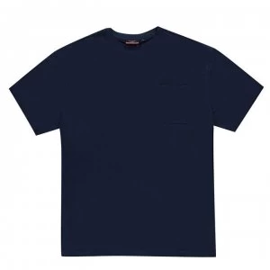 Image of Pierre Cardin Extra Large Single Pocket T Shirt Mens - Navy