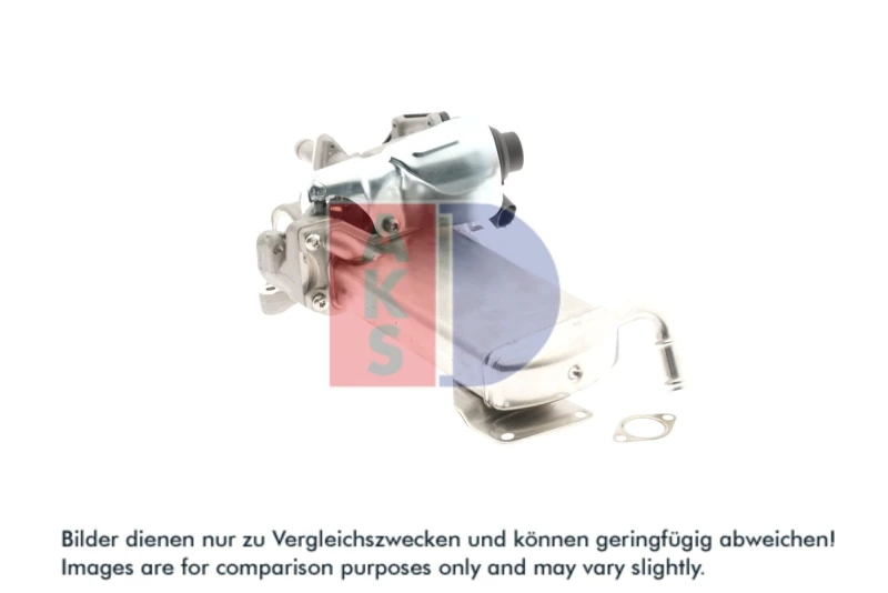 Image of AKS DASIS 040064N EGR Module with EGR valve, without gaskets/seals EGR Module (4198)