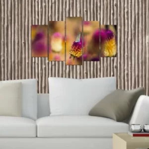 Image of 5MX-85 Multicolor Decorative MDF Painting (5 Pieces)